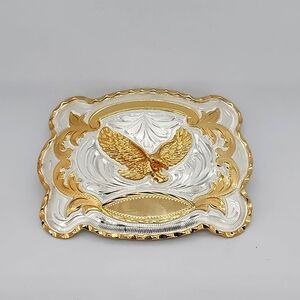 Super cool western rodeo eagle belt buckle